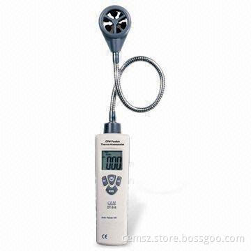 Thermo-anemometer with High Sensitivity and Accuracy